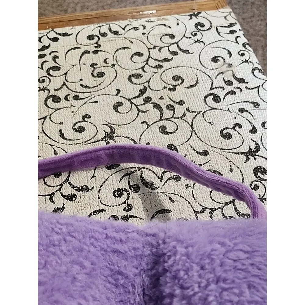Plush Purple Bunny Bag for Kids - Cute Soft Carrying Tote